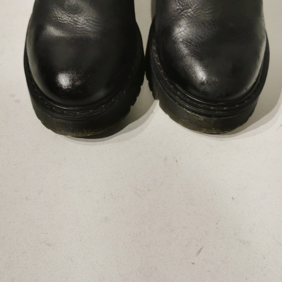 Dr.Martens Magdalena Women's Leather Heeled Chelsea Boots - Picture 7 of 12